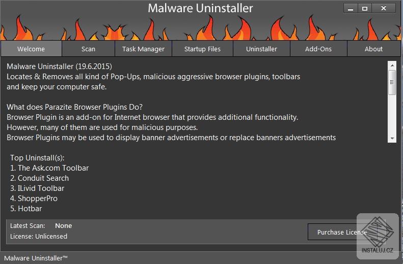 Malware Uninstaller