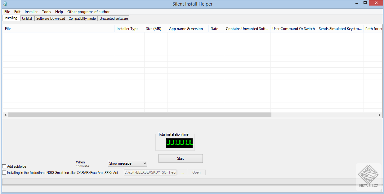 Silent Install Helper