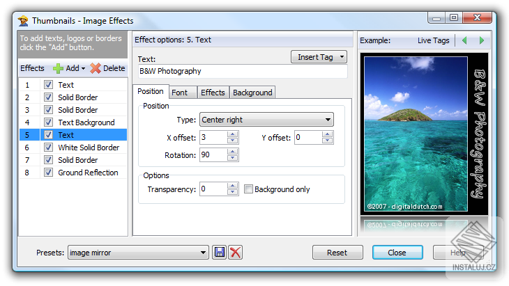 Arles Image Web Page Creator