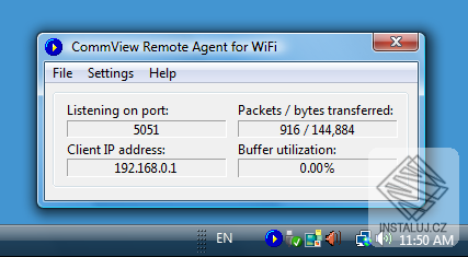 CommView Remote Agent for WiFi