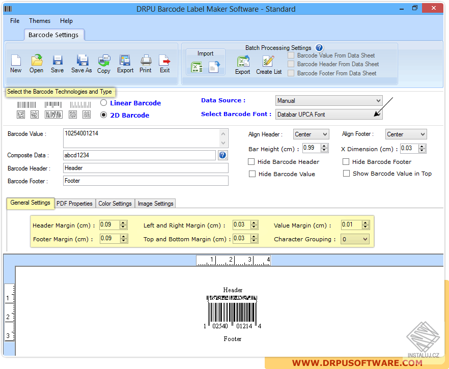Barcode Label Maker Software