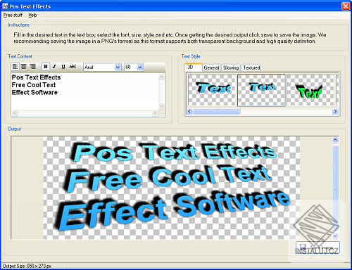 POS TEXT EFFECTS