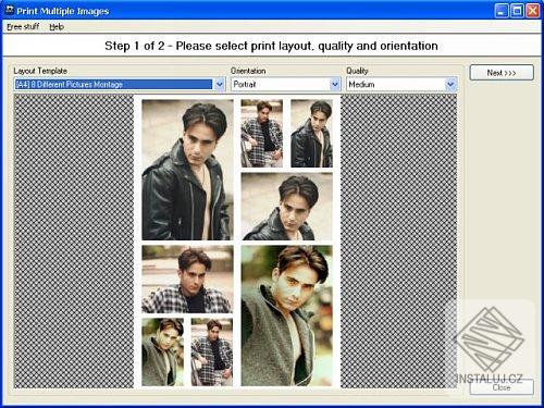 POS MULTIPLE IMAGE PRINTING WIZARD