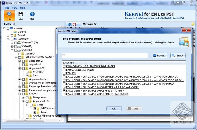 Kernel for EML to PST