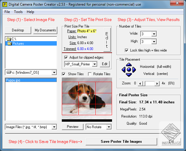 Digital Camera Poster Creator