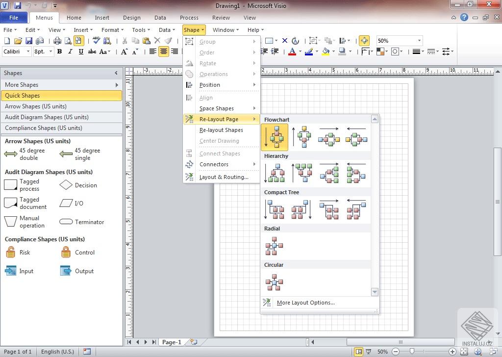Classic Menu for Visio 2010 and 2013