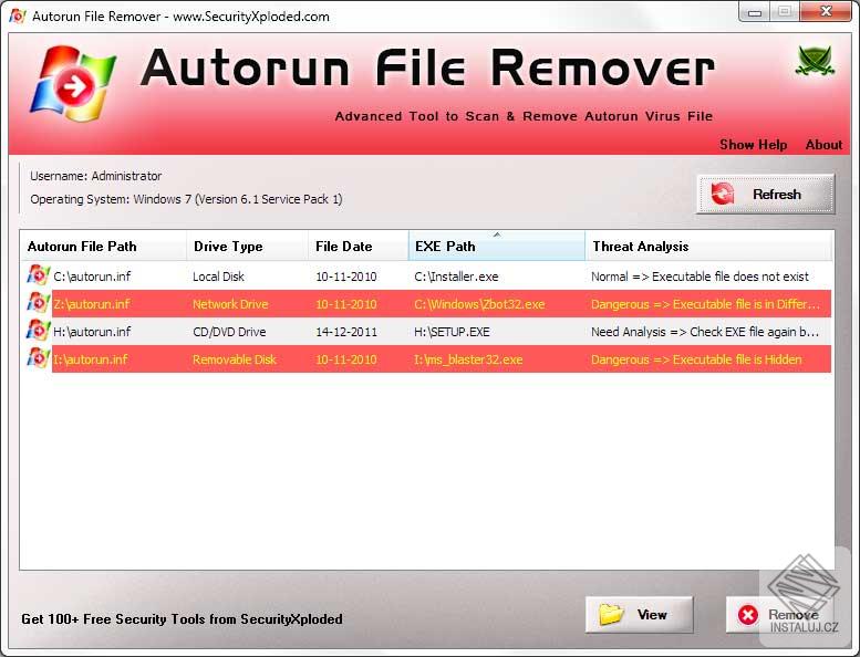 Autorun File Remover