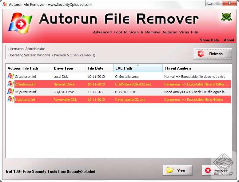 Autorun File Remover