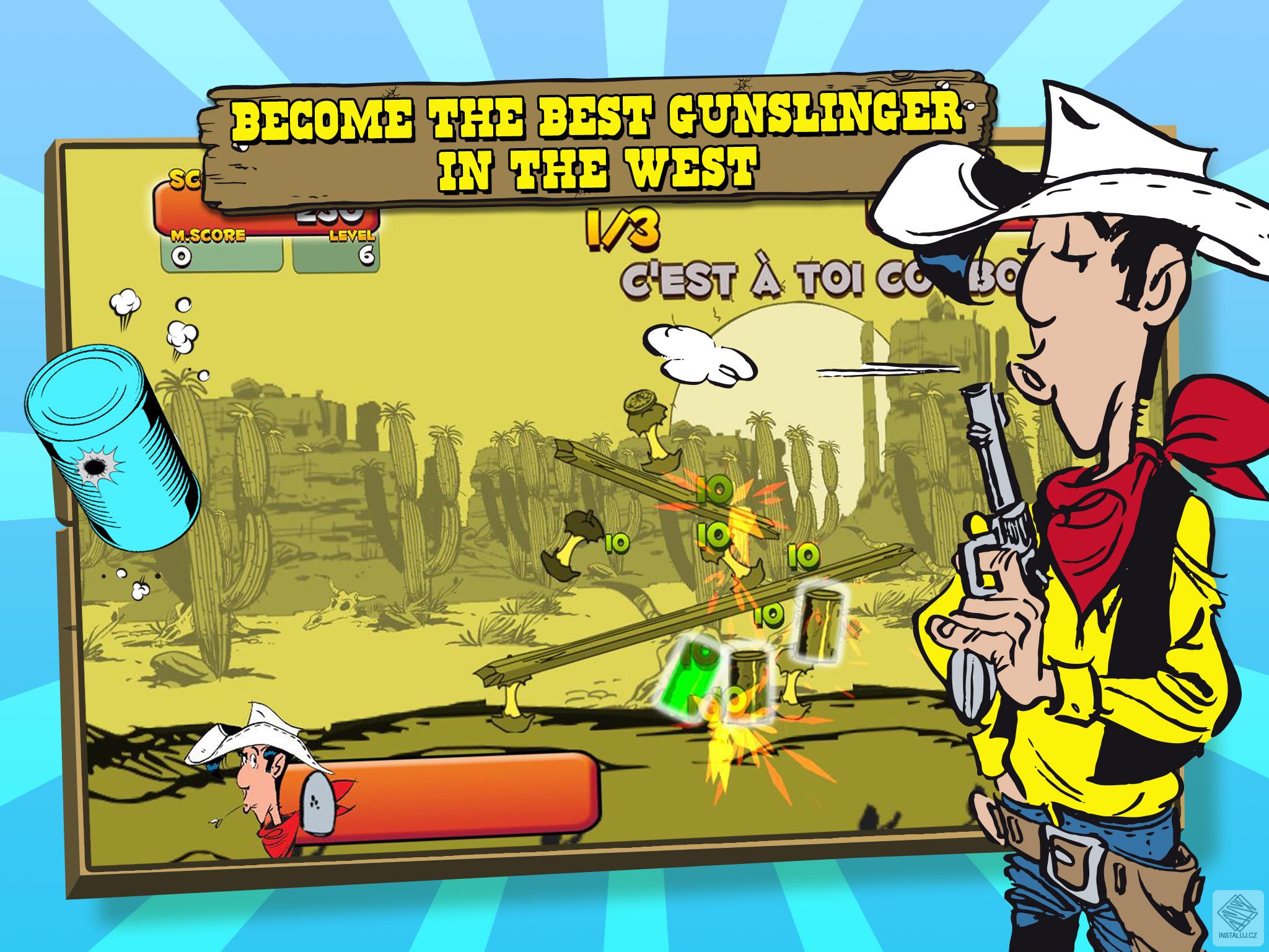 Lucky Luke Shoot and Hit