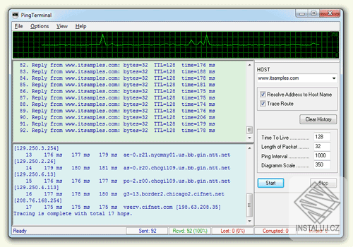 Ping Terminal