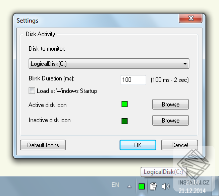 Disk Activity Indicator