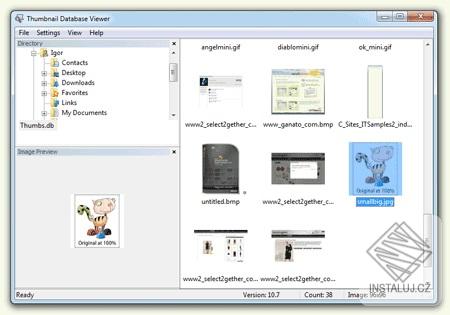 Thumbnail Database Viewer