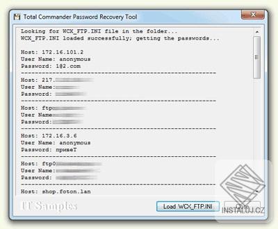 Total Commander Password Recovery Tool