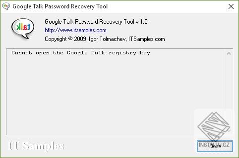 Google Talk Password Recovery Tool