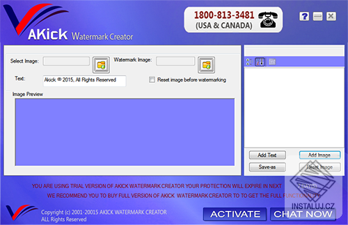 AKick Watermark Creator