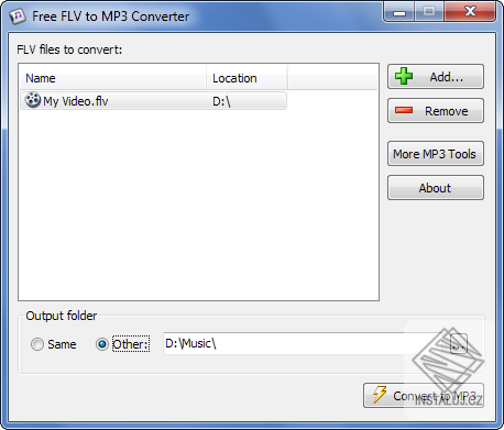 Free FLV to MP3 Converter