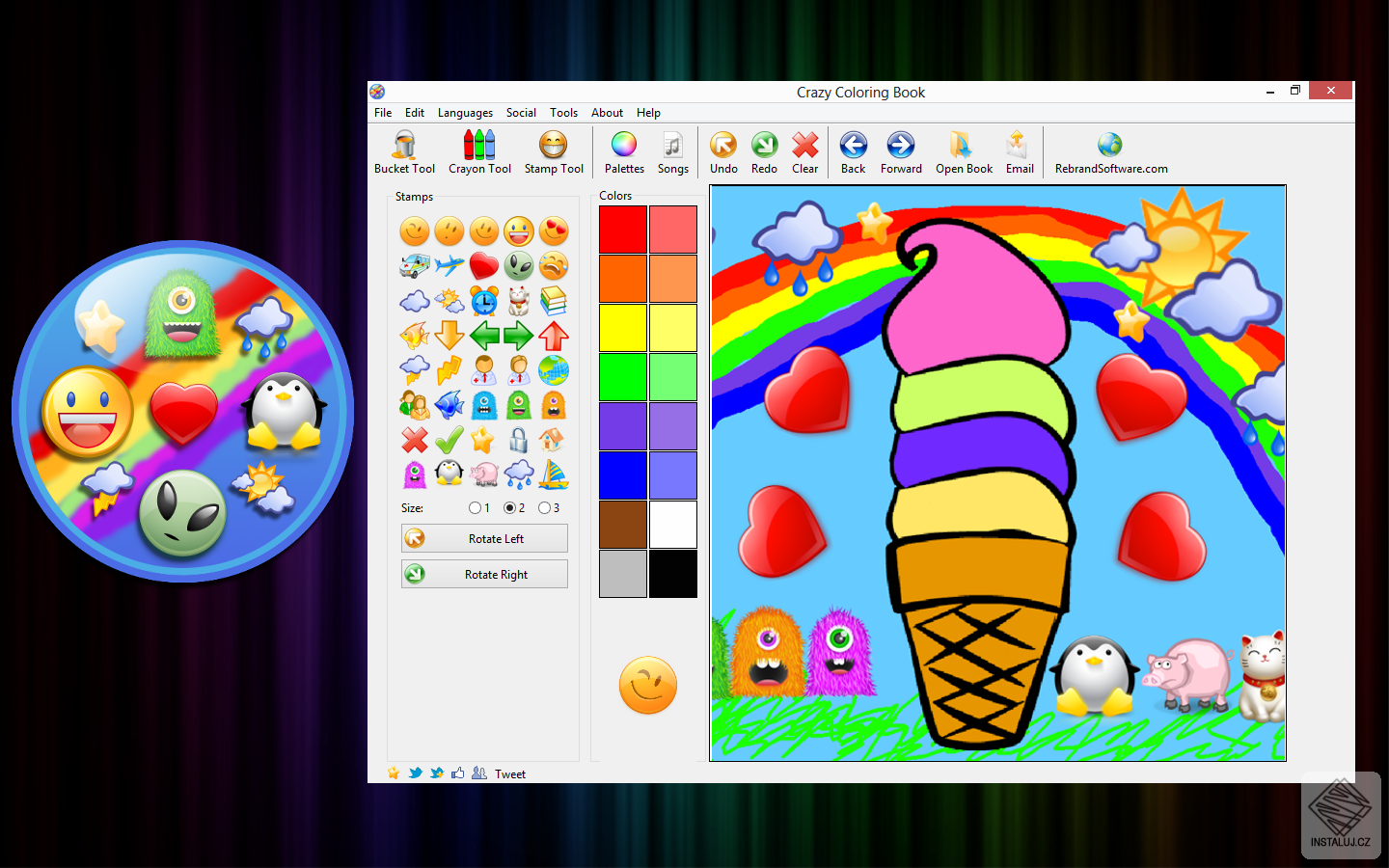 Crazy Coloring Book