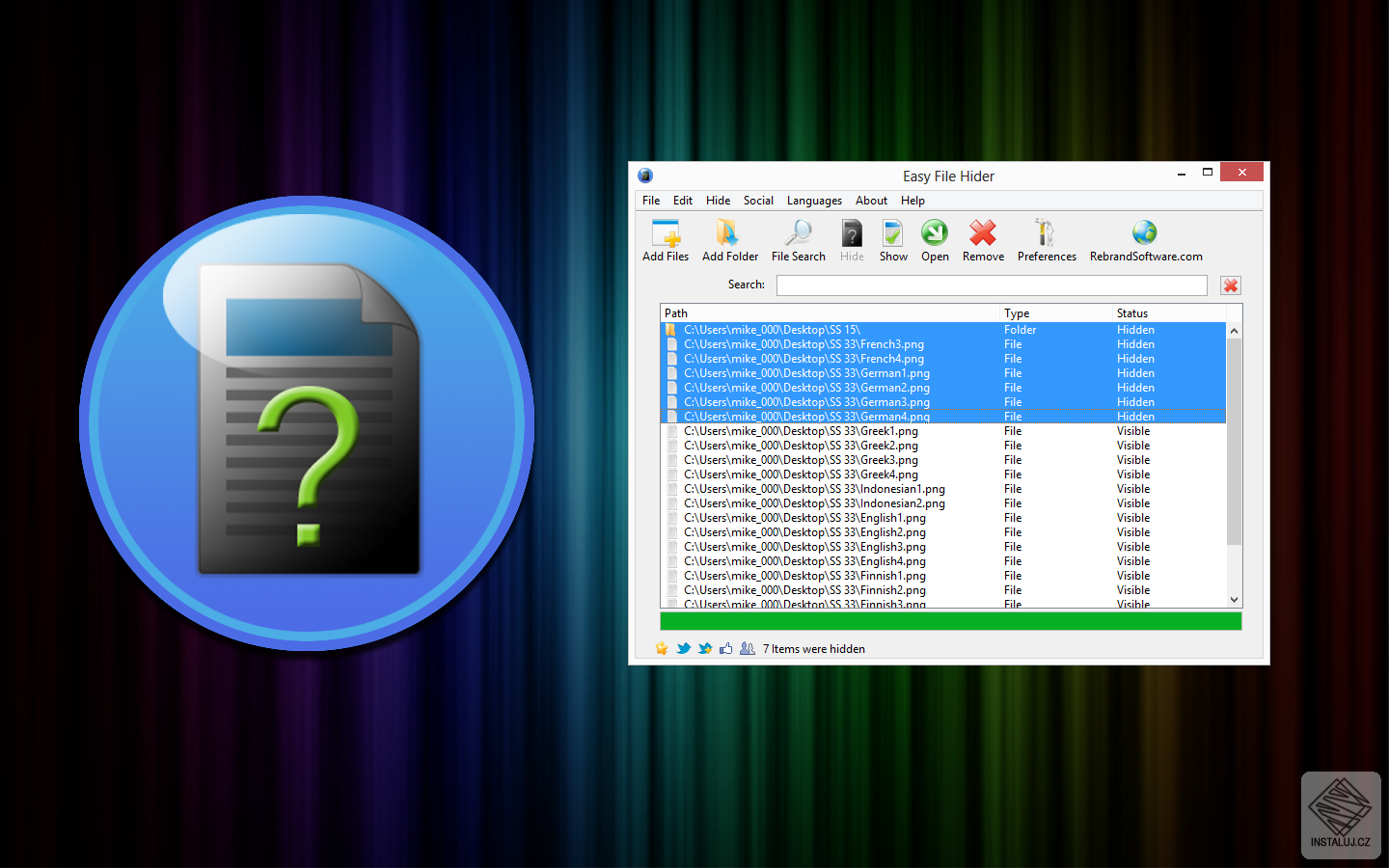 Easy File Hider