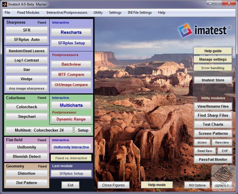 Imatest Image Sensor