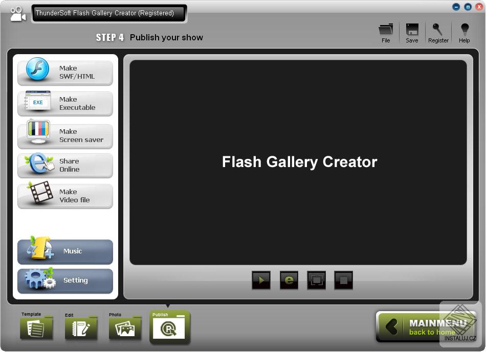 ThunderSoft Flash Gallery Creator