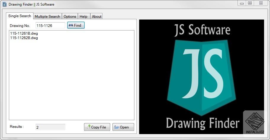 JS Drawing Finder Viewer