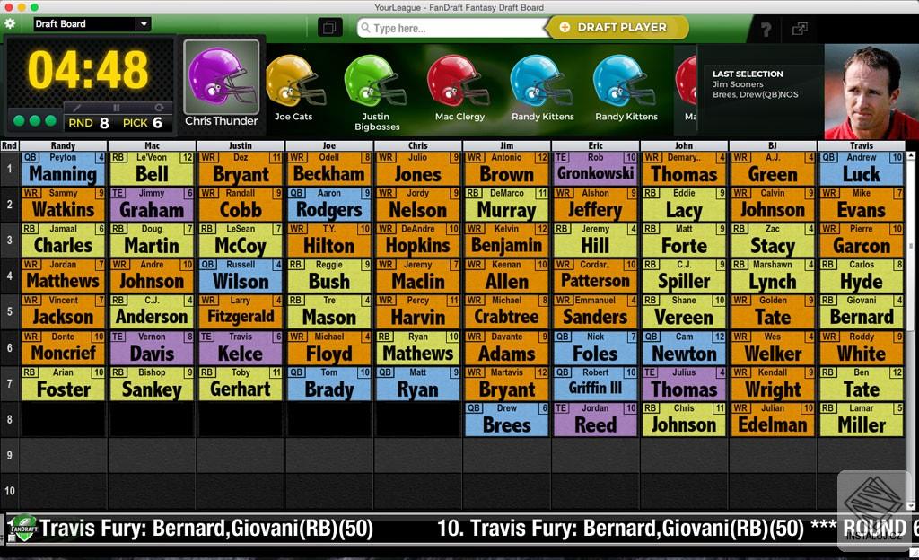 FanDraft Football