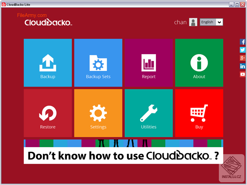 CloudBacko Lite