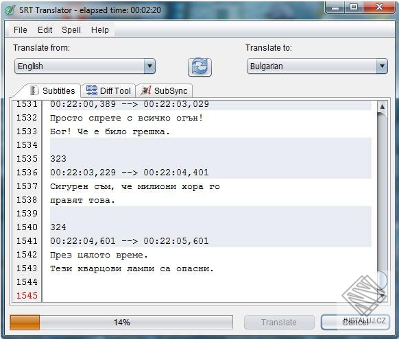 SRT Translator