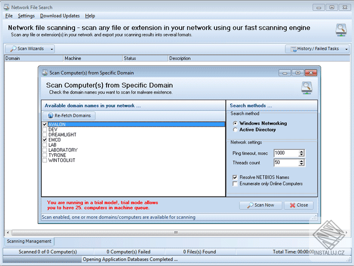 EMCO Network File Search