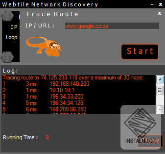 Webtile Network Discovery