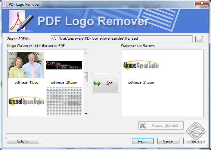 PDF Watermark Removal