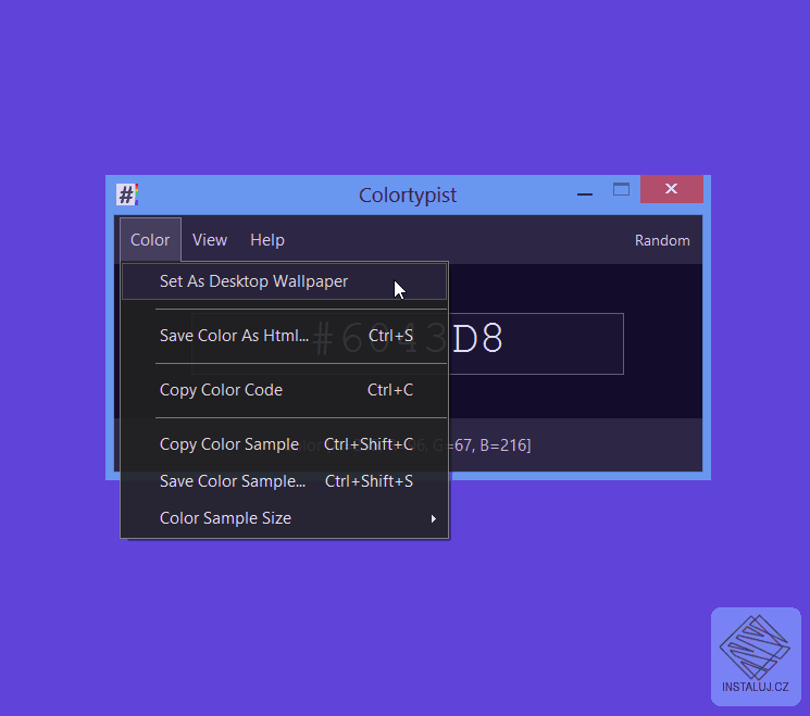 Colortypist