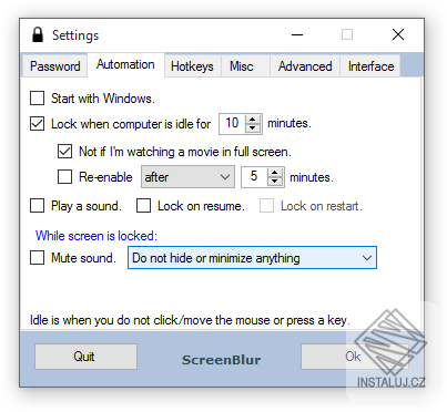 ScreenBlur