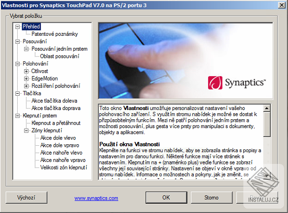 Synaptics Touchpad Driver