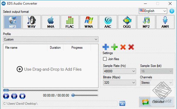 EDS Audio Converter