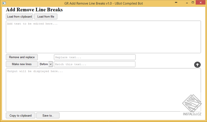 GR Add Remove Line Breaks