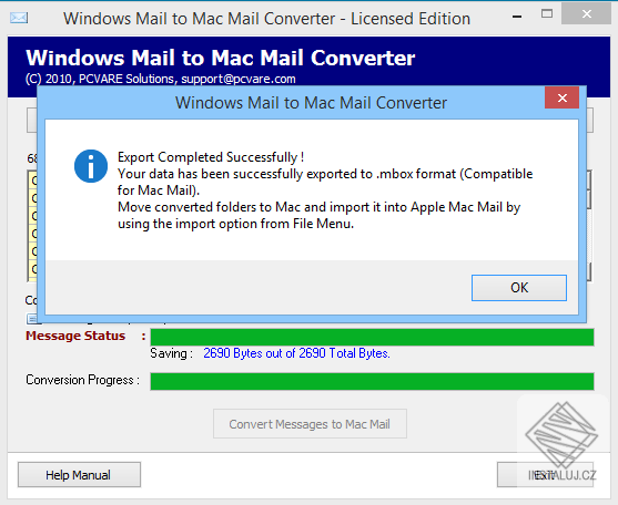 Windows Mail to Mac Mail Converter