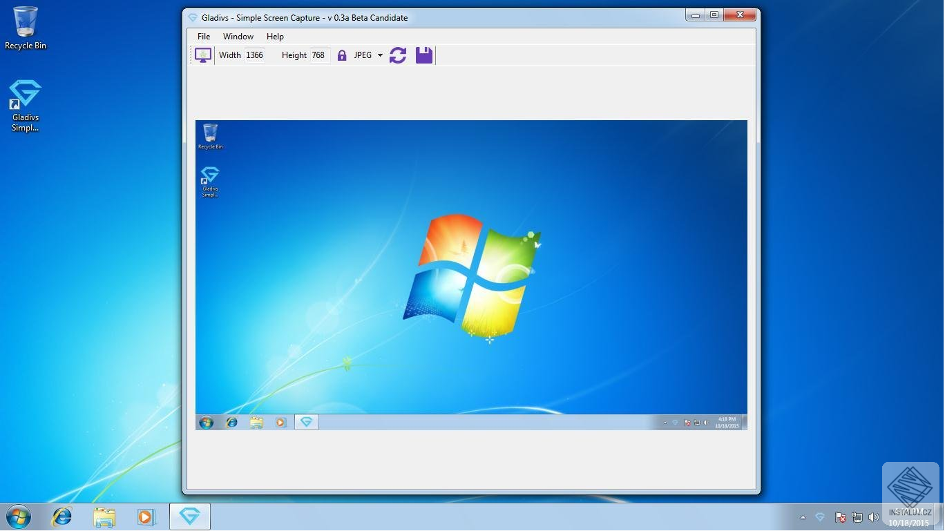 Gladivs - Simple Screen Capture