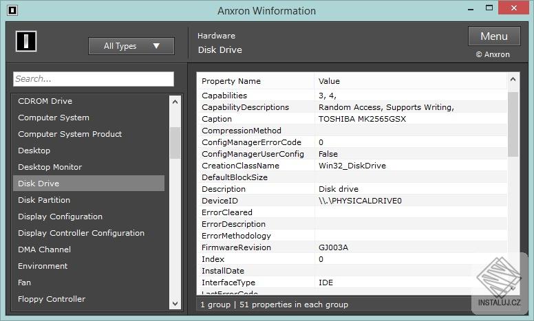 Anxron Winformation