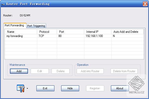 Router Port Forwarding