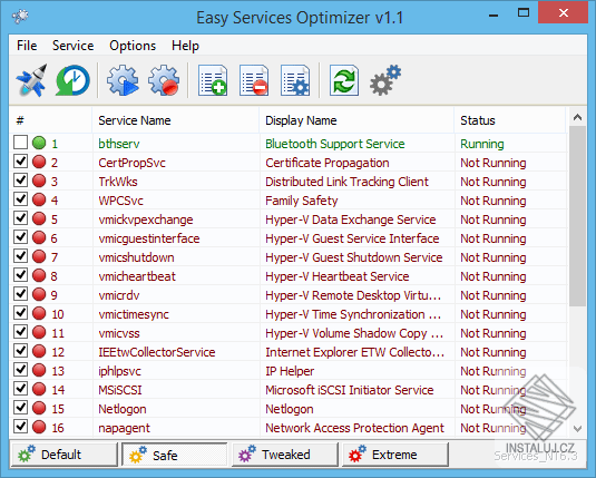 Easy Services Optimizer