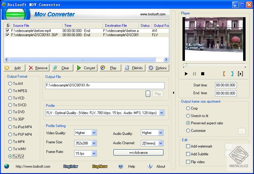 Boilsoft MOV Converter