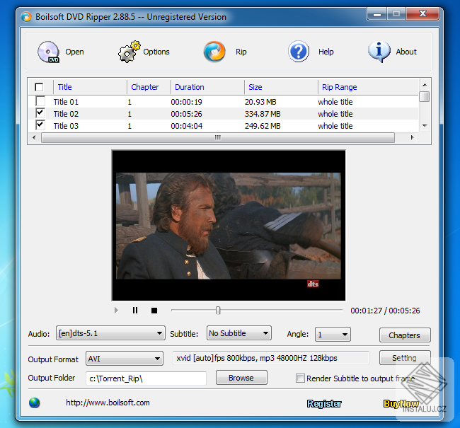 Boilsoft DVD Ripper