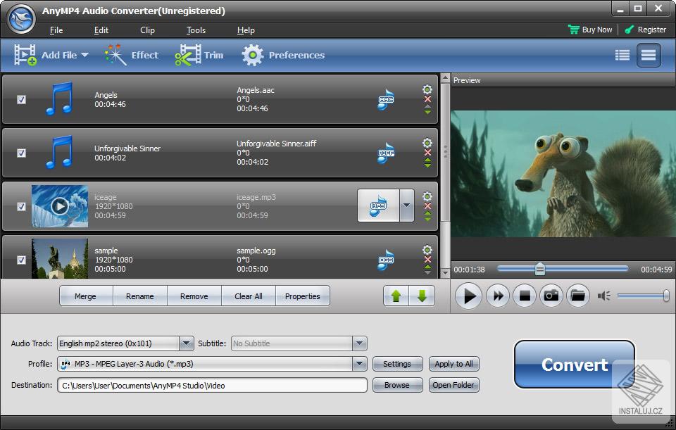 AnyMP4 Audio Converter