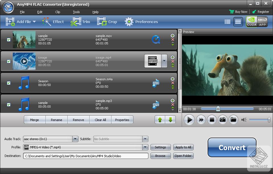 AnyMP4 FLAC Converter