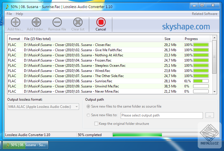 Lossless Audio Converter