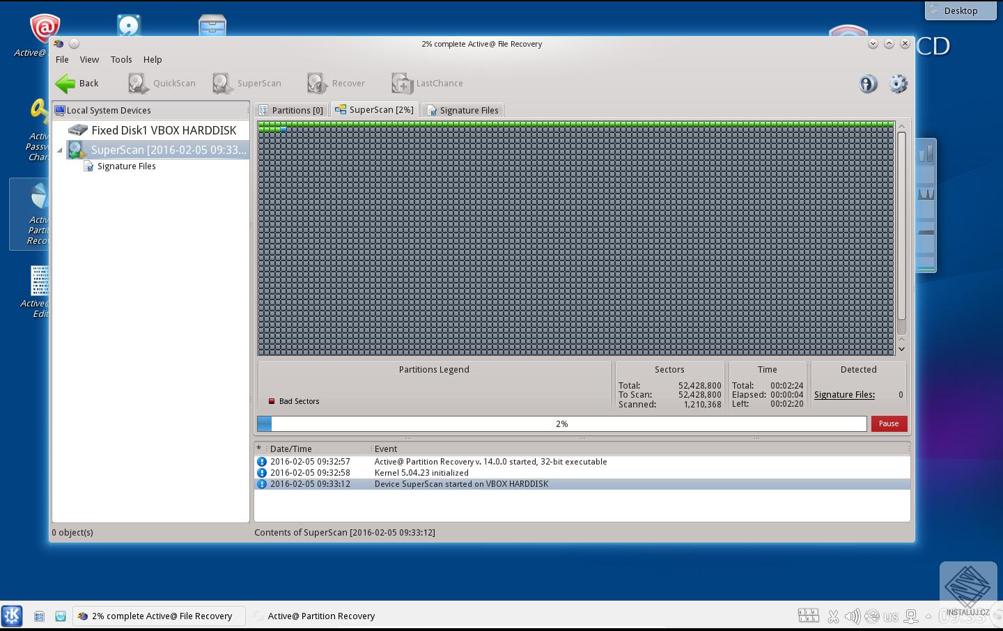 Ultimate Boot Disk Active@ LiveCD!