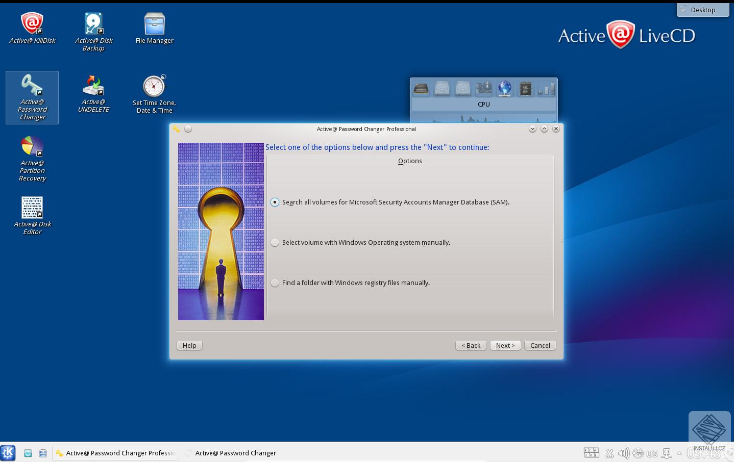 Ultimate Boot Disk Active@ LiveCD!