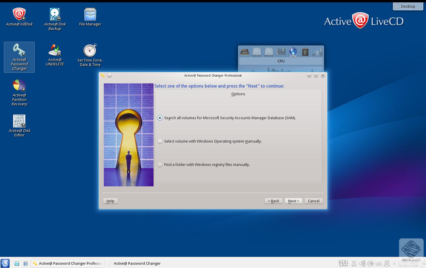 Ultimate Boot Disk Active@ LiveCD!