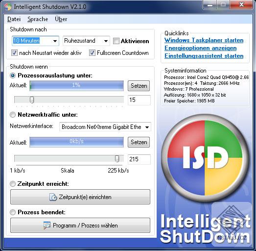 Intelligent Shutdown